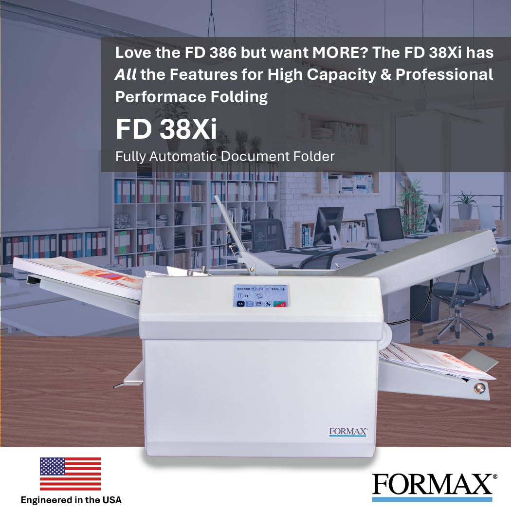 Amazon.com : Formax FD 38Xi Fully-Automatic Touchscreen Document